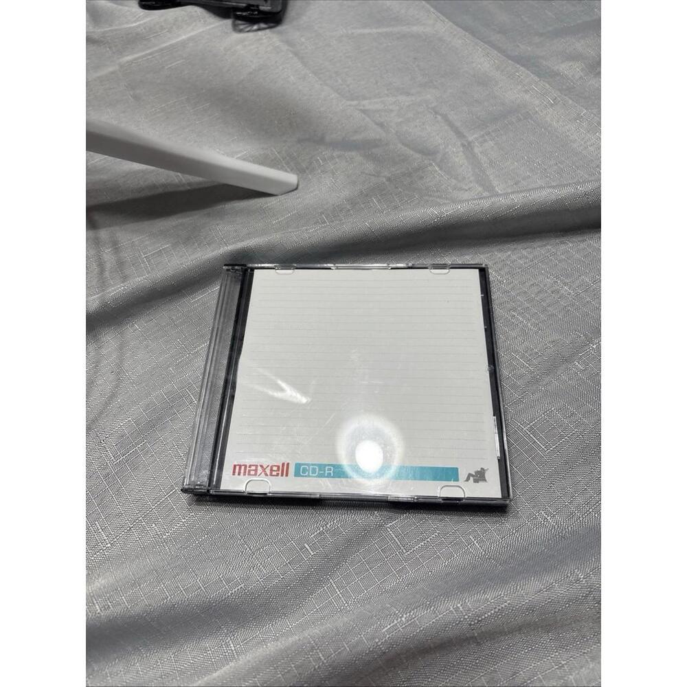 Maxwell CD-R MUSIC 700MB 80 Minute Quantity 3 New in Opened Cases